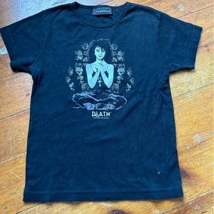 Extremely rare sandman hot topic collab death baby tee
